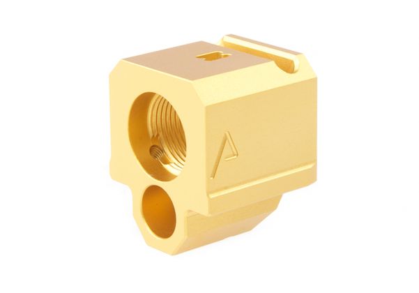 RWA エージェンシー アームズ 417 コンペンセイター (シングル ポート、14MM CCW) - ゴールド