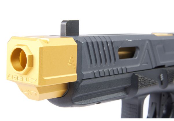 RWA エージェンシー アームズ 417 コンペンセイター (シングル ポート、14MM CCW) - ゴールド