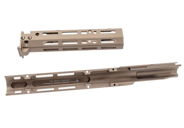 SAG Tokyo Marui AKM AKX GBB PTD RU Ver MK3 シャーシ - セラコート H-148 バーントブロンズ (ダイナミックタクティカル製)