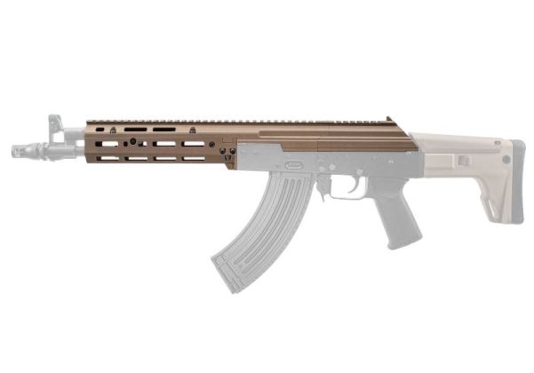 SAG Tokyo Marui AKM AKX GBB PTD RU Ver MK3 シャーシ - セラコート H-146 グラファイト BK (ダイナミック タクティカル製)