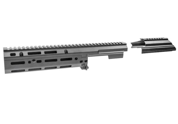 SAG Tokyo Marui AKM AKX GBB PTD RU Ver MK3 シャーシ - セラコート H-146 グラファイト BK (ダイナミック タクティカル製)