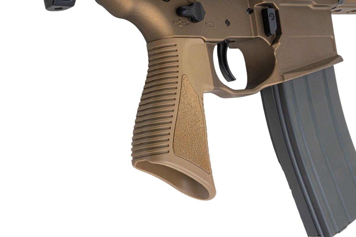 Salvo Precision MWS MCX Rattler .300BLK GBB エアソフトガン - 5.5インチ (G104-2A、マーキングなし) - ダークアース