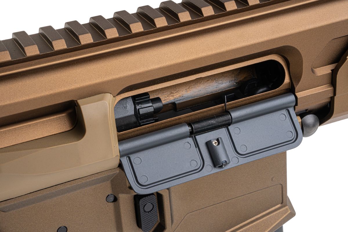 Salvo Precision MWS MCX Rattler .300BLK GBB エアソフトガン - 5.5インチ (G104-2A、マーキングなし) - ダークアース