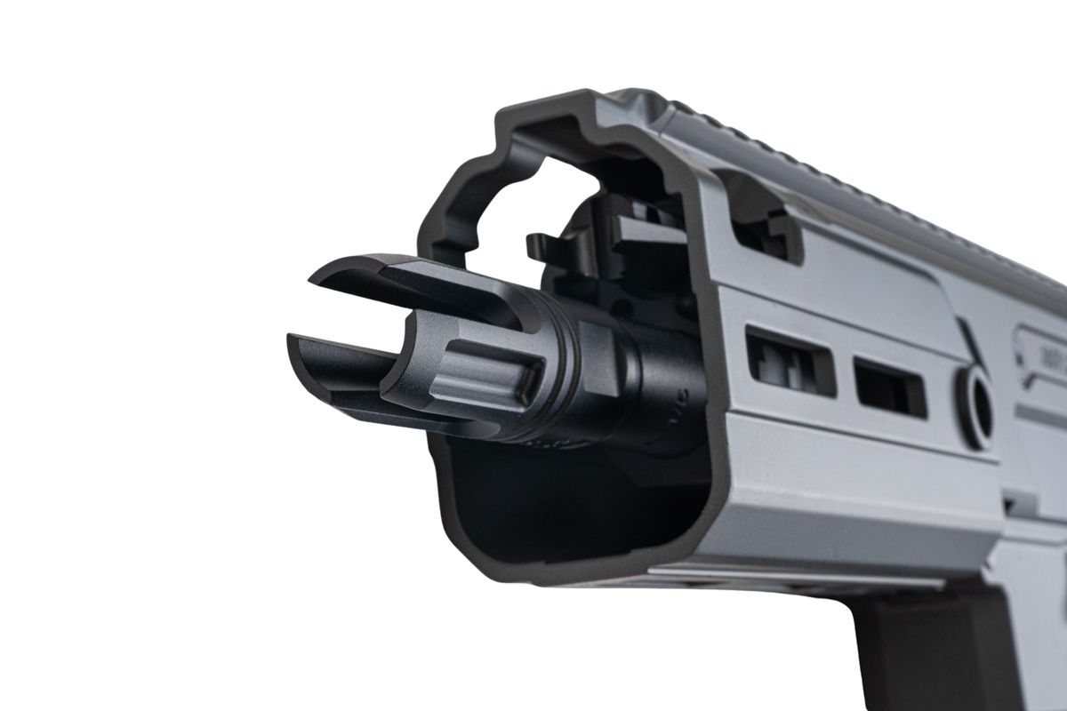 Salvo Precision MWS MCX Rattler .300BLK GBB エアソフトガン - 5.5インチ (G104-2A、マーキングなし) - グレー