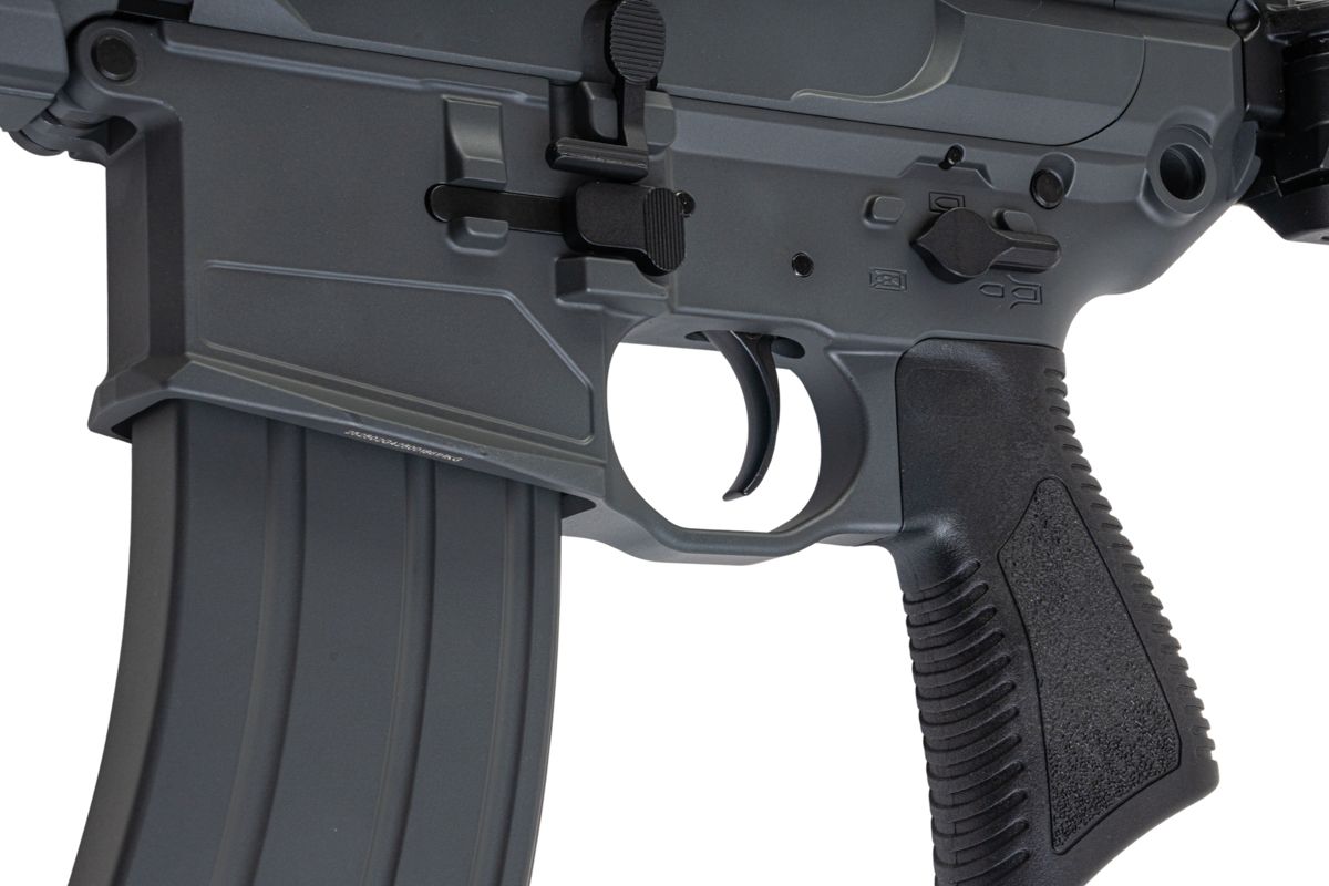 Salvo Precision MWS MCX Rattler .300BLK GBB エアソフトガン - 5.5インチ (G104-2A、マーキングなし) - グレー