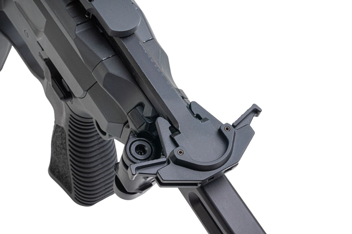 Salvo Precision MWS MCX Rattler .300BLK GBB エアソフトガン - 5.5インチ (G104-2A、マーキングなし) - グレー