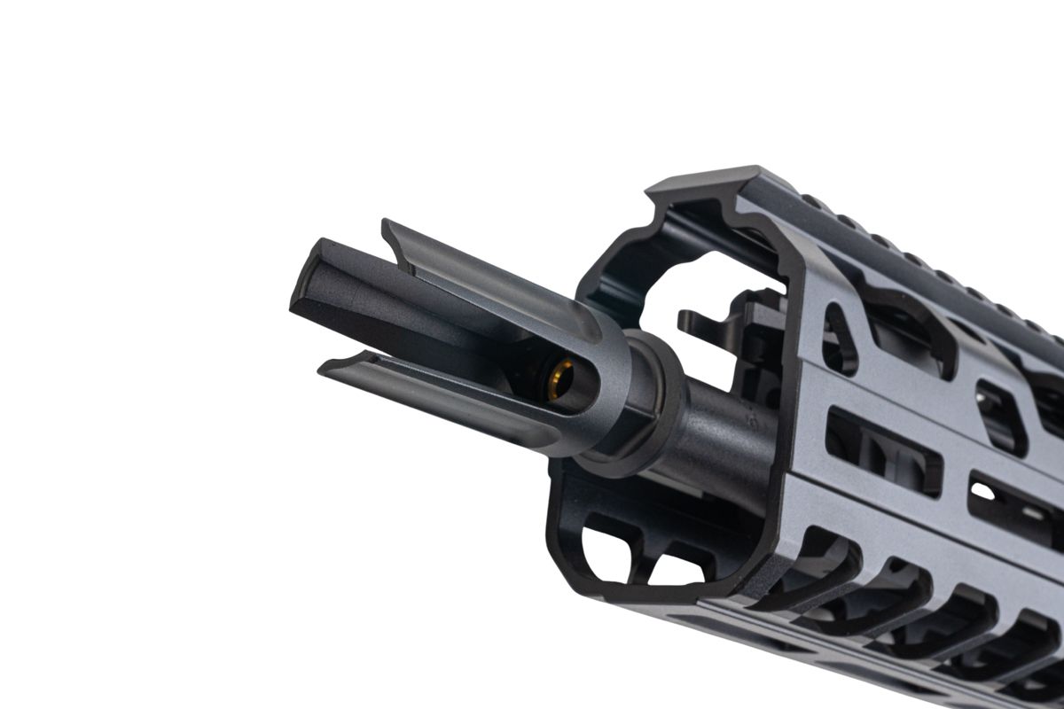 Salvo Precision MWS MCX Virtus 5.56 GBB エアソフトガン - 11.5インチ (G104-2B、マーキングなし) - ブラック