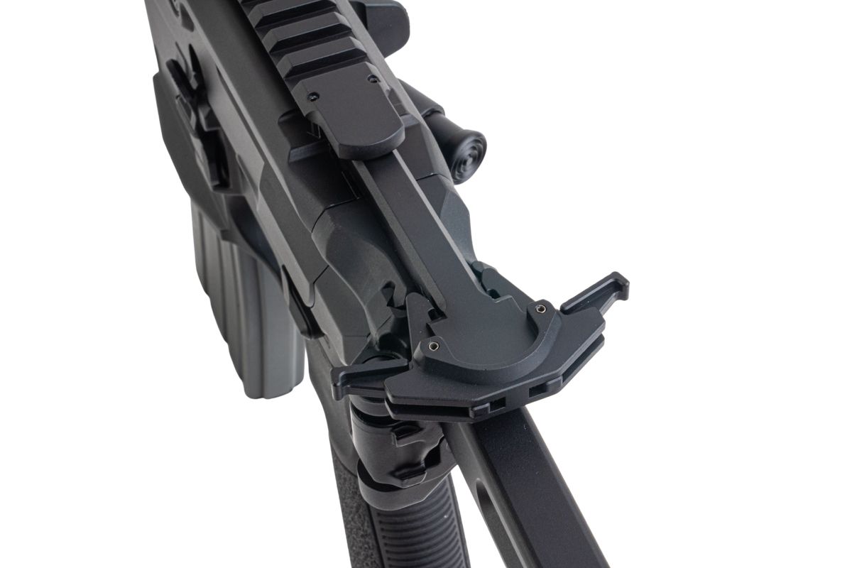 Salvo Precision MWS MCX Virtus 5.56 GBB エアソフトガン - 11.5インチ (G104-2B、マーキングなし) - ブラック