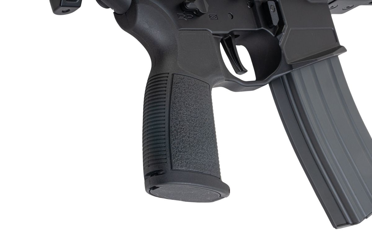 Salvo Precision MWS Spear LT 5.56 GBB エアソフトガン - 11.5インチ (G104-3B、マーキングなし) - ブラック