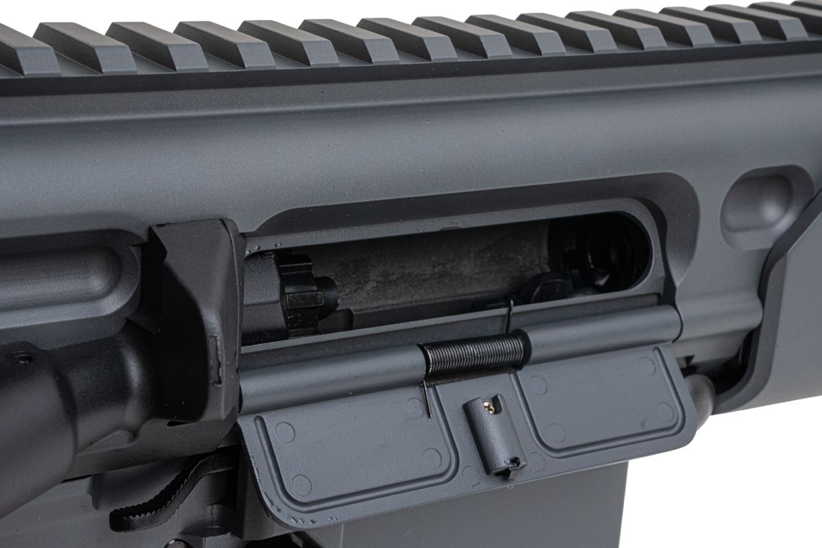 Salvo Precision MWS Spear LT 5.56 GBB エアソフトガン - 11.5インチ (G104-3B、マーキングなし) - グレー