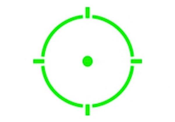 HOLOSUN SCS 320 REFLEX グリーン ドット サイト - BK