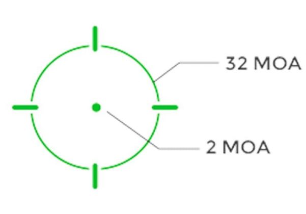 HOLOSUN SCS MOS ソーラー充電照準器 SMITH & WESSON M&P 2.0 用