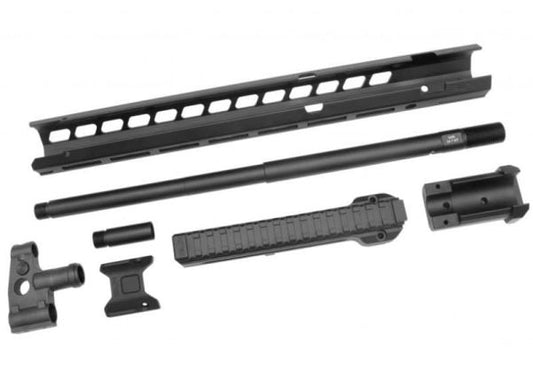Dytac GHK AK GBBR ION Lite Mlok 拡張ハンドガード フルキット (14.7インチ) - SLR Rifleworks ライセンス商品
