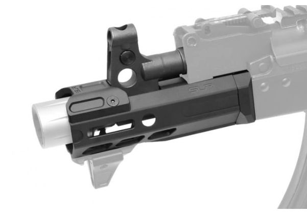 Dytac GHK AK GBBR ION Lite Mlok 拡張ハンドガード フルキット (4.7インチ) - SLR Rifleworks ライセンス商品