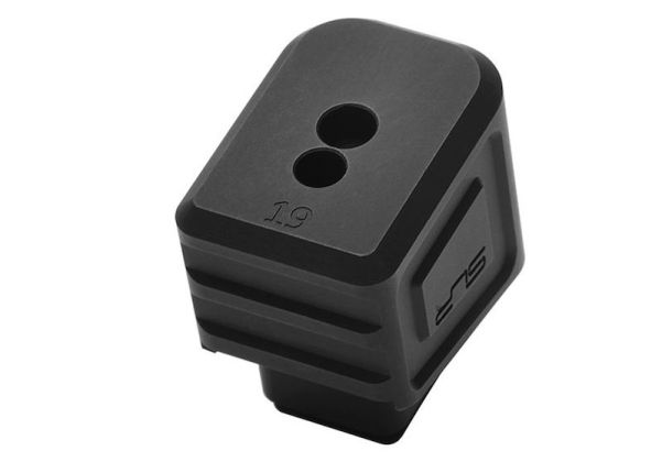 Dytac VFC Glock 19 GBB エアソフト ファンクショナル マガジン エクステンション - BK (SLR Rifleworks ライセンス製品)