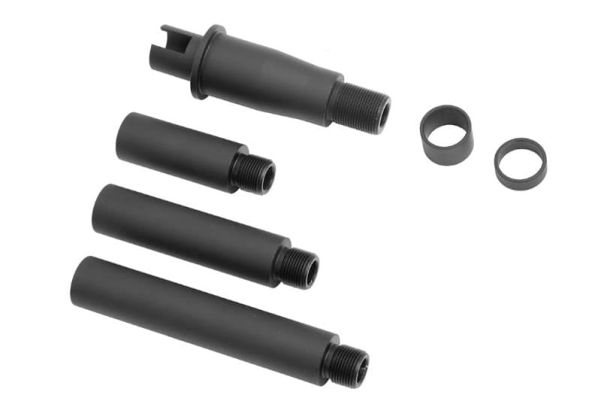 Dytac ION Lite MLok ハンドガードコンバージョンキット(MWS/GBB/AEG/PTW用)(SLR Rifleworksライセンス取得済み、6インチ、BK)