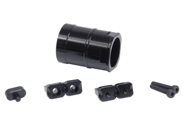 Dytac ION Lite MLok ハンドガードコンバージョンキット(MWS/GBB/AEG/PTW用)(SLR Rifleworksライセンス取得済み、6インチ、BK)