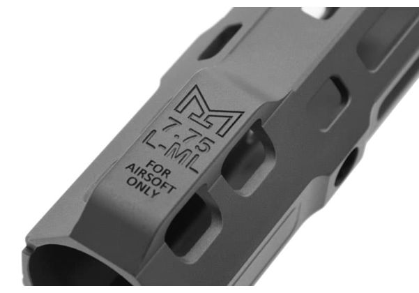 Dytac ION Lite MLok ハンドガードコンバージョンキット(MWS/GBB/AEG/PTW用)(SLR Rifleworksライセンス取得済み、7.75インチ、BK)