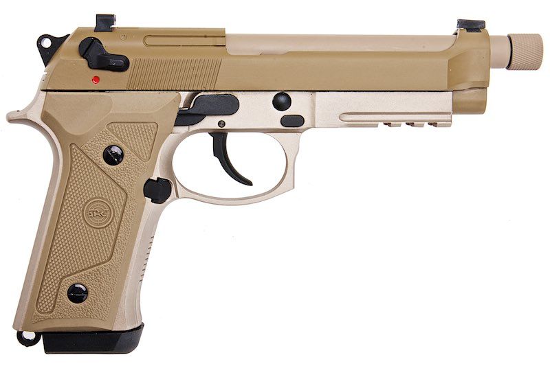 SRC M9A3 SR-92 A3 GBB エアソフト ピストル - デザート