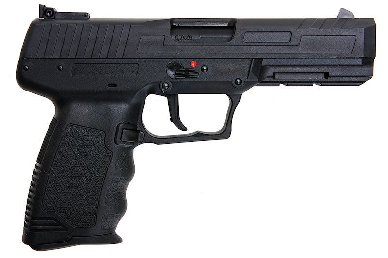 SRC マーベリック FN57 GBB エアソフト ピストル - ブラック
