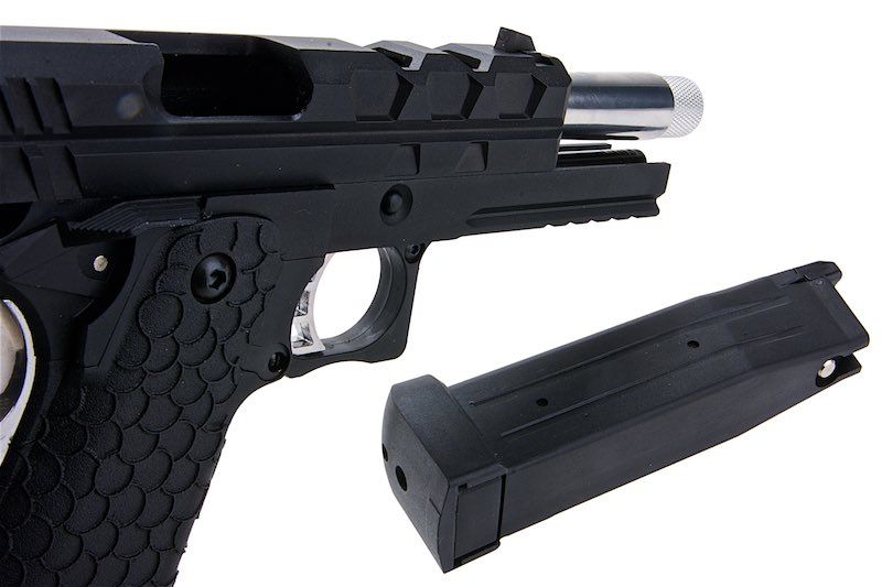 SRC TARTARUS MK IV HI CAPA 4.3 GBB エアソフト ピストル - ブラック