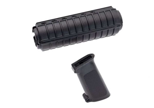 CYMA CGS XM177 垂直フォアグリップ ハンドガード付き (GBB スタイル、CAR-15、XM177、M-177 コマンドー)
