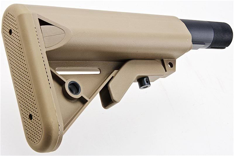 T8 Tokyo Marui MWS GBBR エアソフトガン Cスタイルストック 6ポジションバッファーーチューブコンボセット付き - BK