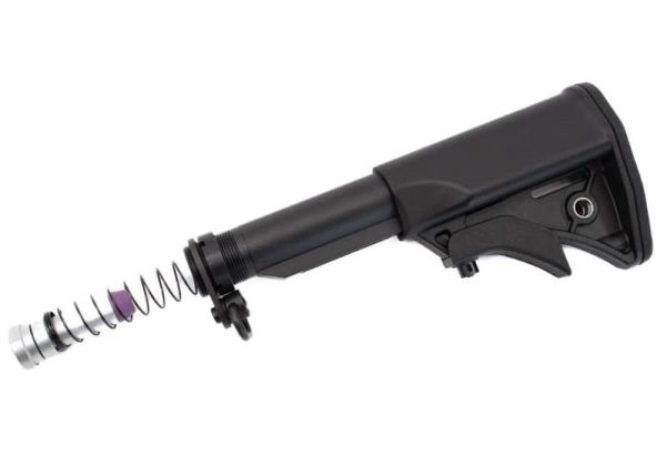 T8 Tokyo Marui MWS GBBR エアソフトガン Lスタイルストック + 4P バッファーーチューブ コンボセット