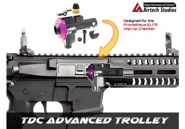 AIRTECH STUDIOS PROMETHEUS ELITE ロータリーホップアップアドバンスTDCトロリー(Mナブ付き)