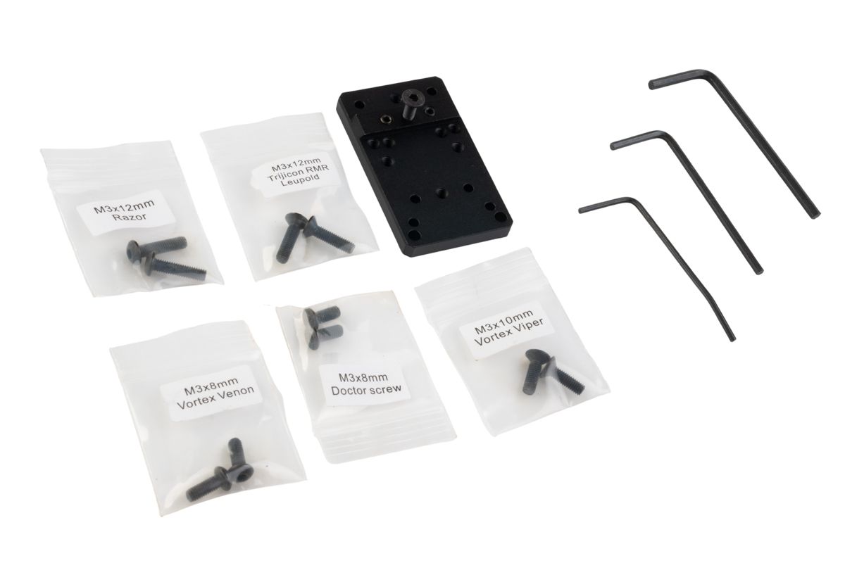 T-Eagle オープントップ マイクロ レッド ドット サイト - グレー