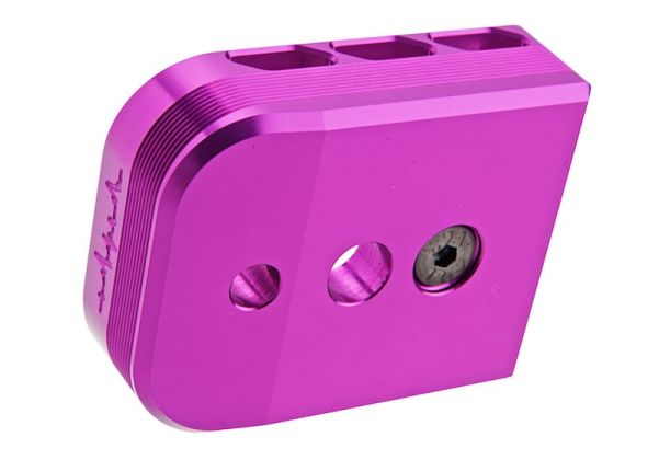 ドクターブラック 東京マルイ ハイキャパ 5.1 GBB マガジンベース (アルミニウム、タイプ B、パープル)