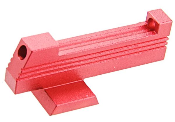 Dr. Black Tokyo Marui HI-CAPA ファイバーオプティックフロントサイト(アルミニウム / アルミ、赤)