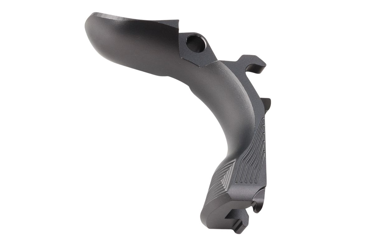 Dr. Black Tokyo Marui ハイキャパ GBB アルミグリップセフティ (タイプA、グレー)