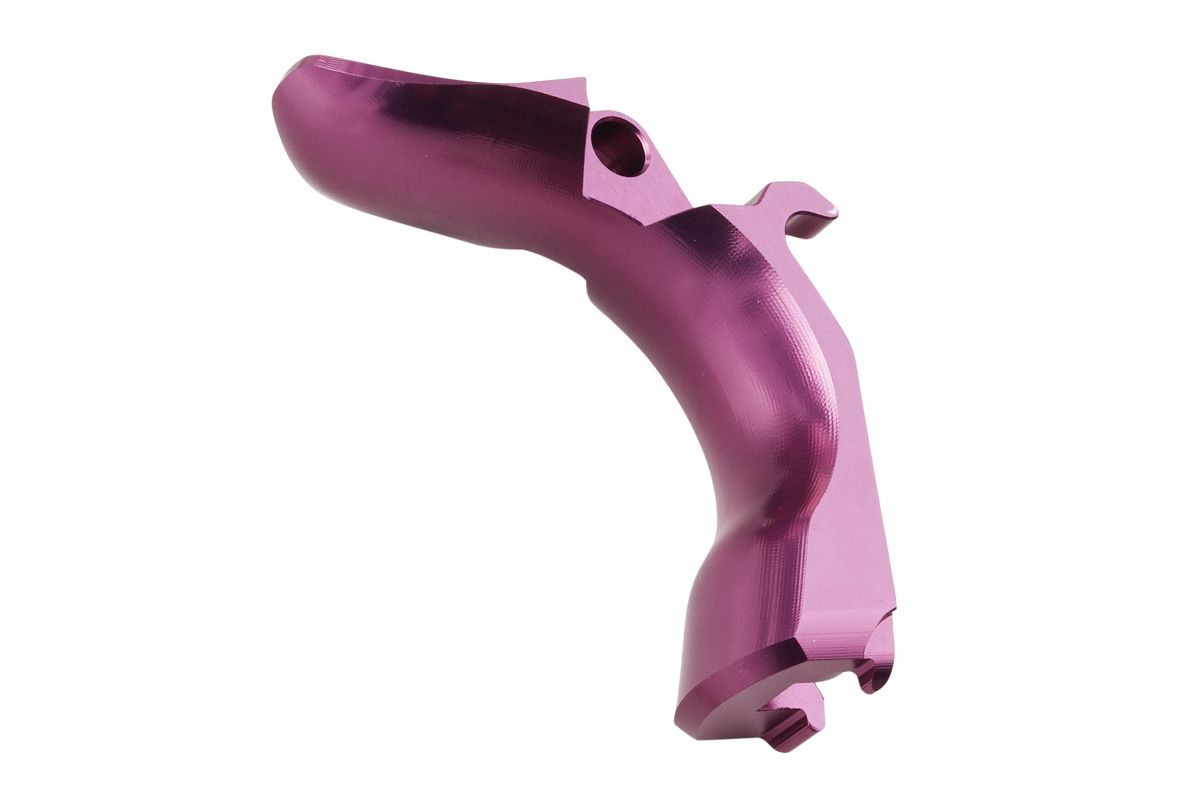 Dr. Black Tokyo Marui ハイキャパ GBB アルミグリップセフティ (タイプB、紫)