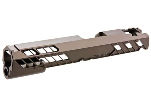 Dr.Black Tokyo Marui ハイキャパ 5.1 GBB GBBスライド (タイプ 505、アルミニウム / アルミ、タン) - 新バージョン