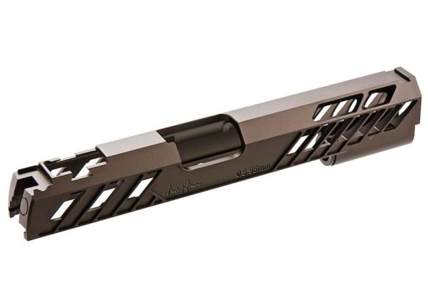 Dr.Black Tokyo Marui ハイキャパ 5.1 GBB GBBスライド (タイプ 505、アルミニウム / アルミ、タン) - 新バージョン