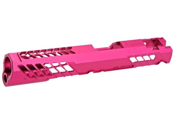 Dr. Black Tokyo Marui ハイキャパ5.1 GBB GBBスライド (タイプ777、アルミニウム / アルミ、マゼンタ)
