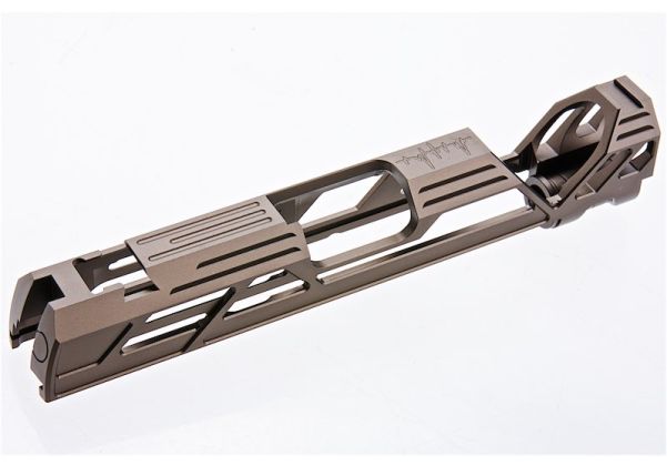 Dr. Black Tokyo Marui ハイキャパ4.3 GBB GBBスライド (タイプ901S、アルミニウム / アルミ、タン)