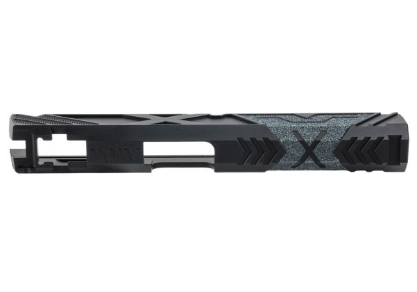 Dr. Black Tokyo Marui ハイキャパ 5.1 GBB GBBスライド (タイプ 'X'、アルミニウム / アルミ、ブラック)