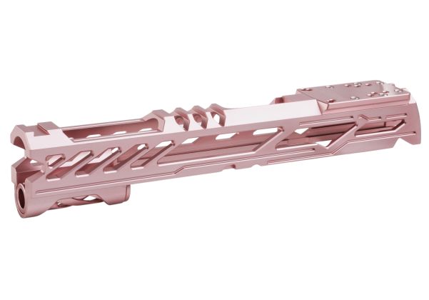 Dr. Black Tokyo Marui ハイキャパ 5.1 GBB オプティクス レディGBBスライド タイプY (アルミニウム / アルミ、ピンク)