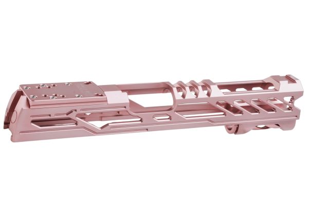 Dr. Black Tokyo Marui ハイキャパ 5.1 GBB オプティクス レディGBBスライド タイプY (アルミニウム / アルミ、ピンク)