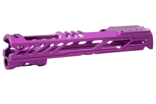 Dr. Black 東京マルイ ハイキャパ 5.1 GBB オプティクス レディGBBスライド タイプY (アルミニウム / アルミ、紫)