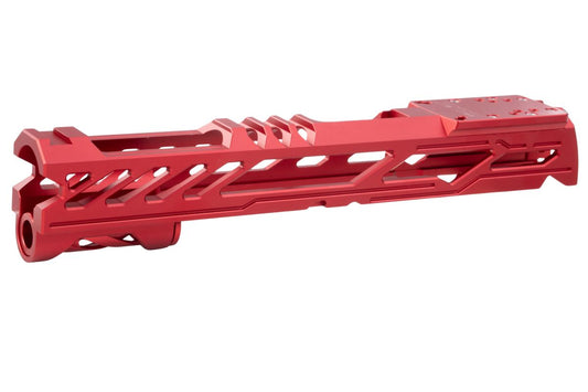 Dr. Black 東京マルイ ハイキャパ 5.1 GBB オプティクス レディGBBスライド タイプY (アルミニウム / アルミ、赤)