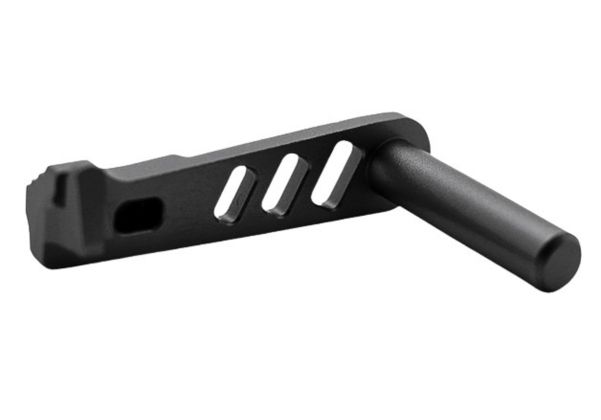 Dr. Black Tokyo Marui ハイキャパ GBB アルミGBBスライドストップ (タイプA、ブラック)