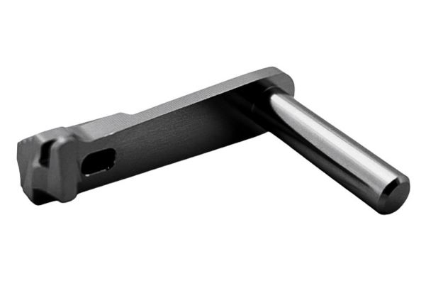 Dr. Black Tokyo Marui ハイキャパ GBB アルミGBBスライドストップ(タイプB、ブラック)