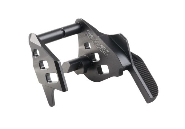 Dr. Black Tokyo Marui ハイキャパ GBB アルミサムセフティ (タイプA、グレー)