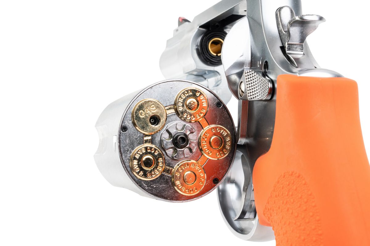 Tanaka S&W M500 ES (緊急サバイバル) Ver. 2 ガスリボルバー (2-3/4インチ) - ステンレス仕上げ