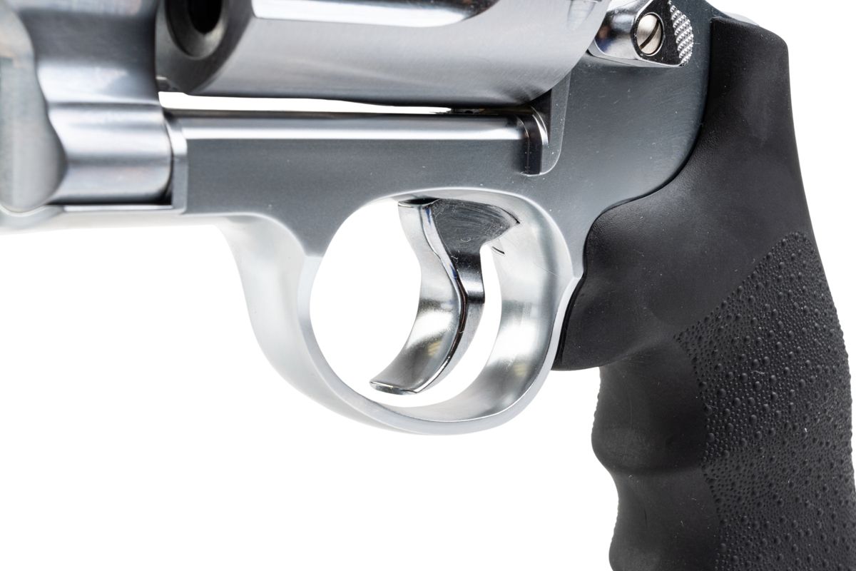 Tanaka S&W M500 パフォーマンスセンター ガスリボルバー (Ver. 2、6.5インチ) - ステンレス仕上げ