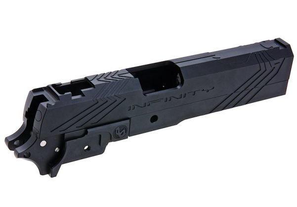 Tiger Soul INF Venom GBBスライド&ミッドフレームキットセット - ブラック