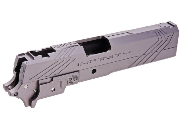 Tiger Soul INF Venom GBBスライド&ミッドフレームキットセット - グレー